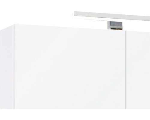 Dulap de baie alb cu iluminare