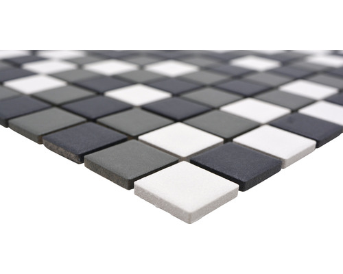 Placă de mozaic ceramică în formă pătrată