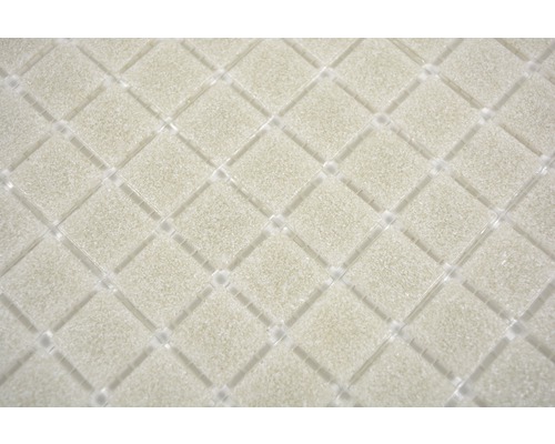 Model de faianță mozaic cu plăci pătrate de sticlă