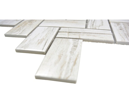 Placă de mozaic în model herringbone pentru perete și podea