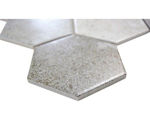 Mozaic piscină ceramic CIM HX9 CM gri 25,6x29,5 cm | HORNBACH