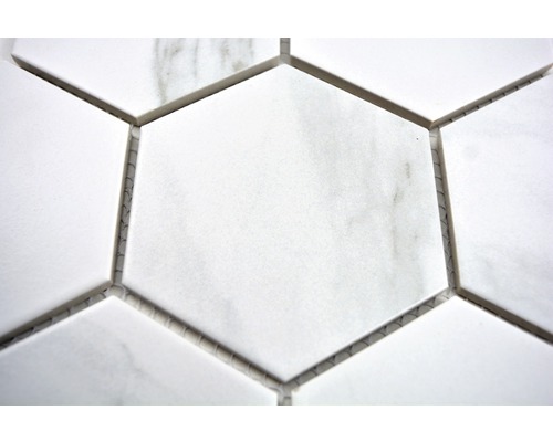 Placă hexagonală de marmură