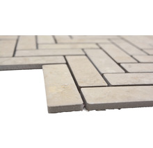 Plăci de mozaic în model herringbone