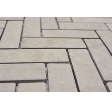 Plăci de mozaic în model herringbone