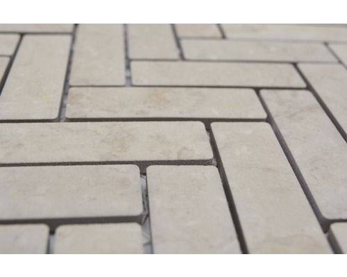 Plăci de mozaic în model herringbone