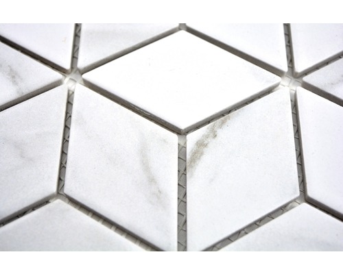 Plăci de mozaic din piatră naturală în formă de romb