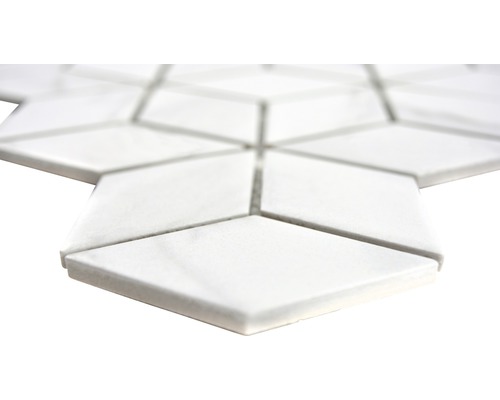 Plăci de mozaic din marmură cu model de romb