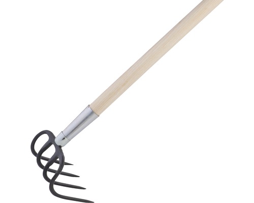 Săpăligă de grădină cu mâner de lemn pentru prelucrarea solului