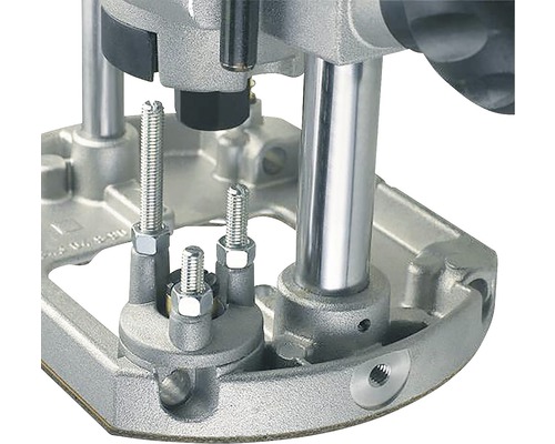 Imagine detaliată a unei freze superioare cu reglare pe înălțime