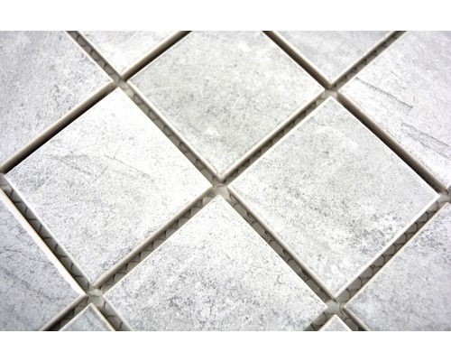 Placă de mozaic cu pietre pătrate