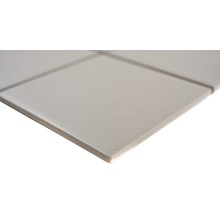 Mozaic piscină ceramic CU 902 gri mat neglazurat 29,25x29,25 cm