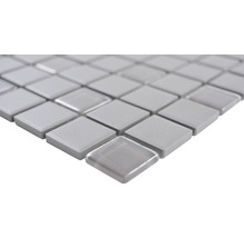 Mozaic piscină ceramic CU G110 maro mat neglazurat 32,7x30,2 cm