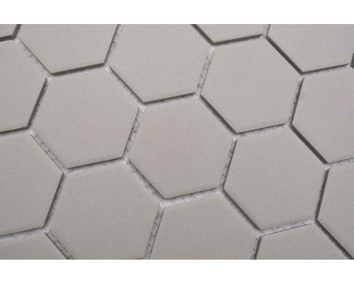 Prim-plan cu plăci hexagonale