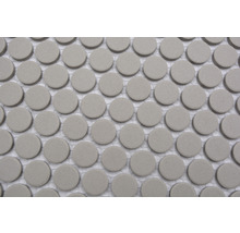Mozaic piscină ceramic CU K217 gri mat neglazurat 31,5x29,4 cm
