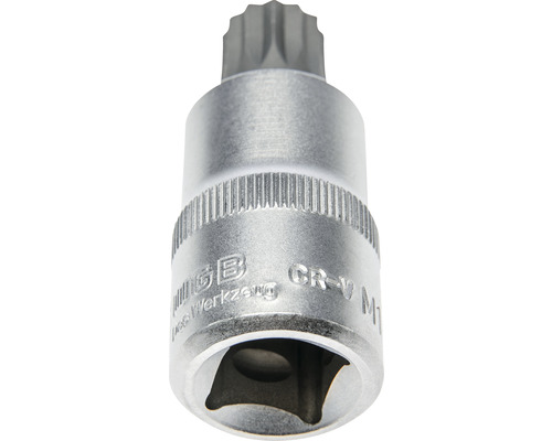 Bit cu caneluri multiple interne din oțel crom-vanadiu