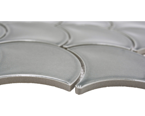 Plăci de mozaic în formă de evantai