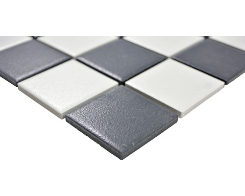 Placă de mozaic cu model de șah