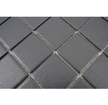 Mozaic piscină ceramic SAT 402 negru 30x30 cm