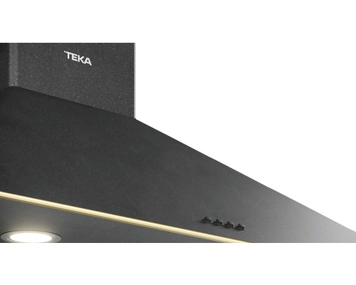 Hotă cu logo Teka, iluminare și elemente de control