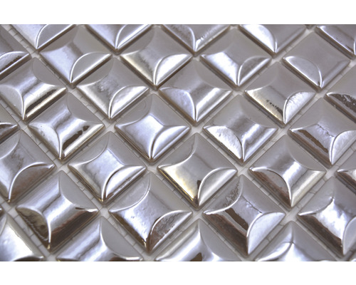 Plăci de mozaic cu elemente pătrate