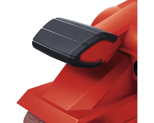 Detaliu a unei mașini de șlefuit cu bandă