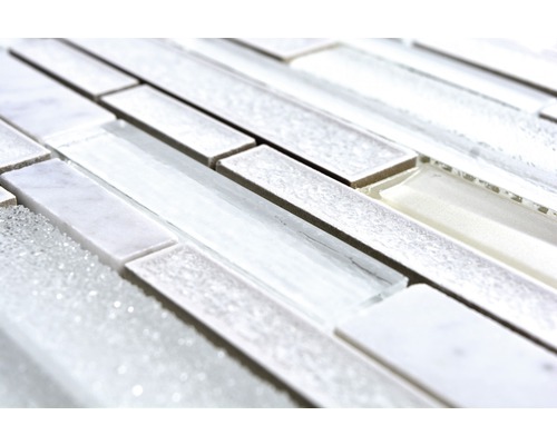 Placă de mozaic din sticlă și piatră naturală