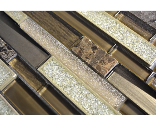 Mozaic din sticlă și piatră