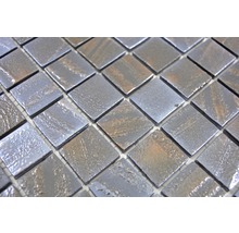 Mozaic piscină sticlă Tina 07 bronz 31,5x31,5 cm