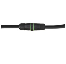 Conector cablu negru cu grad de protecție IP68