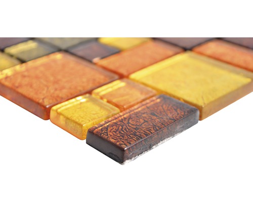 Plăci de mozaic din sticlă, pătrate și dreptunghiulare