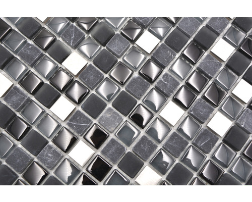 Plăci de mozaic din sticlă și piatră naturală