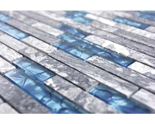 Placă de mozaic din piatră și sticlă