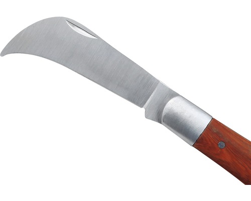 Cuțit de altoit cu mâner de lemn