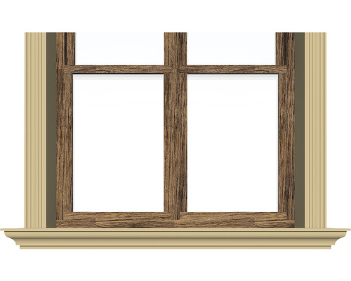 Fereastră din lemn cu pervaz