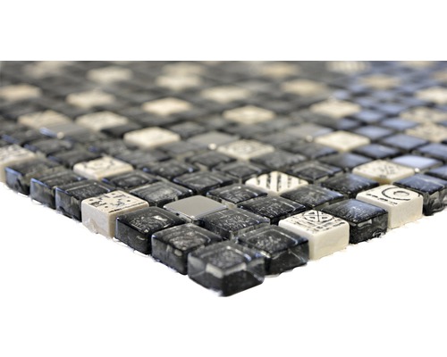 Plăci de mozaic cu design mixt pentru pereți și podele