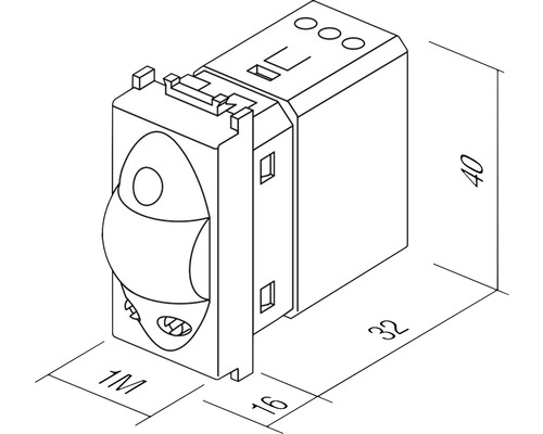 Inserție de comutator cu dimensiuni