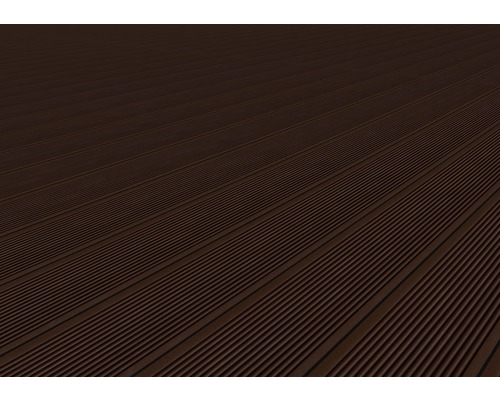 Decking din plastic, suprafață canelată