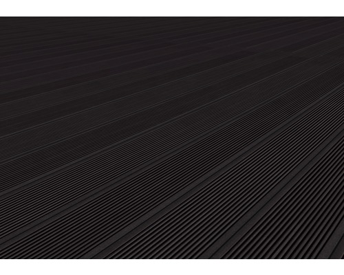 Strat inferior din cauciuc negru canelat