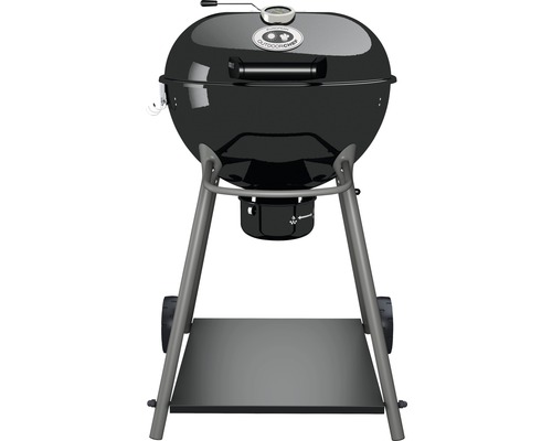 Grătar cu cărbuni OUTDOORCHEF KENSINGTON 570G suprafață de gătire Ø 54 cm incl. termometru în capac, tavă de colectare grăsime, cutie pentru cenușă, suport ustensile