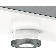 Lampă solară cu LED Steinel XSolar SOL-O 140 lumeni 3000K, senzor de mișcare, antracit