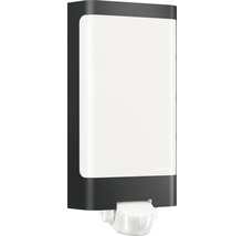 Aplică LED exterior Steinel L240 9,3W 946 lumeni, senzor de mișcare, IP44, antracit