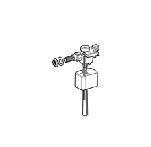 Flotor umplere Geberit tip 333, racord de apă lateral, 3/8”, niplu din alamă, pentru rezervoare din ceramică-thumb-1