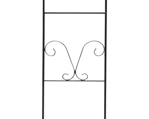 Suport metalic pentru plante cățărătoare cu ornamente decorative