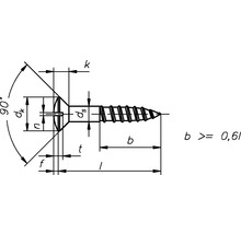 Șuruburi pentru lemn cu cap semibombat drept Dresselhaus 3,5x20 mm DIN95 alamă brunată, 200 bucăți
