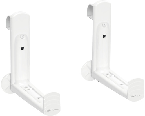 Două suporturi de perete Lechuza albe