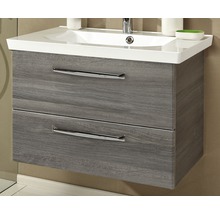 Set mobilier baie suspendat pelipal Kumba 80 cm PAL grafit