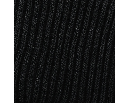 Cablu textil negru în detaliu