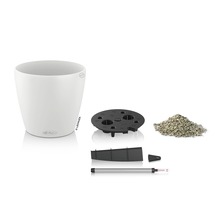 Ghiveci de flori cu sistem de irigare și accesorii