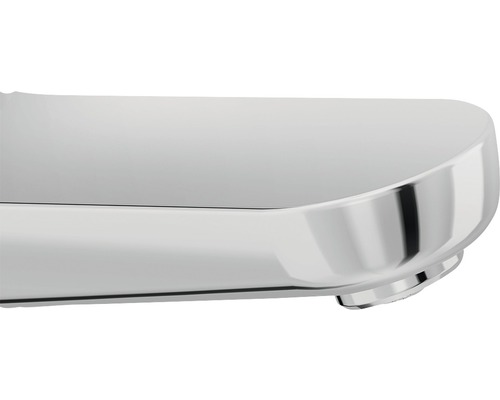 Imagine detaliată cu gura de scurgere a unui robinet