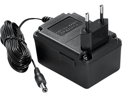 Alimentator negru cu cablu și ștecher
